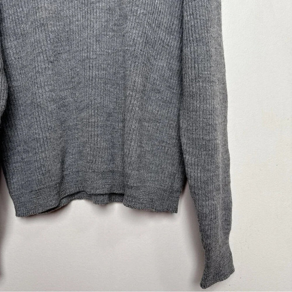 Hudson’s Bay Company Vintage Womens 44 England  Chunky Sweater In Grey - Picture 7 of 14